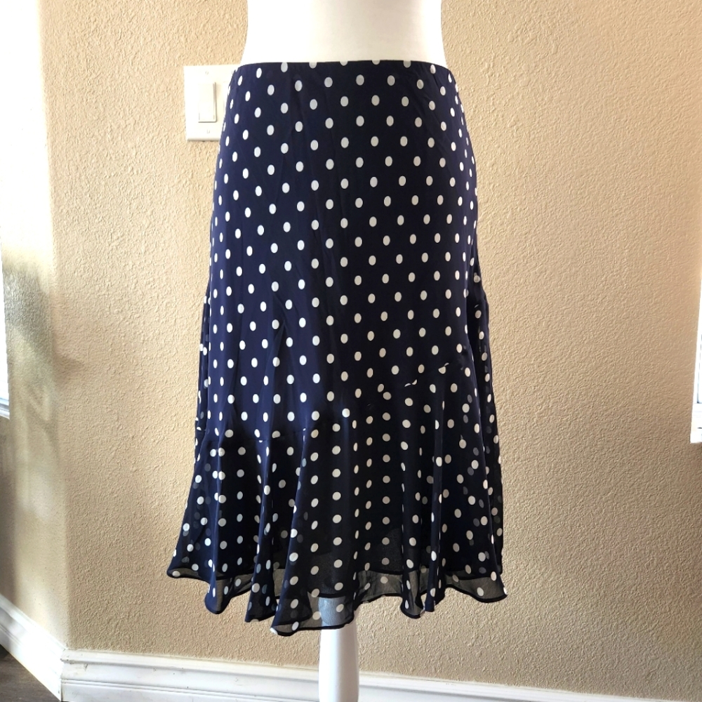 CHAPS Chiffon skirt